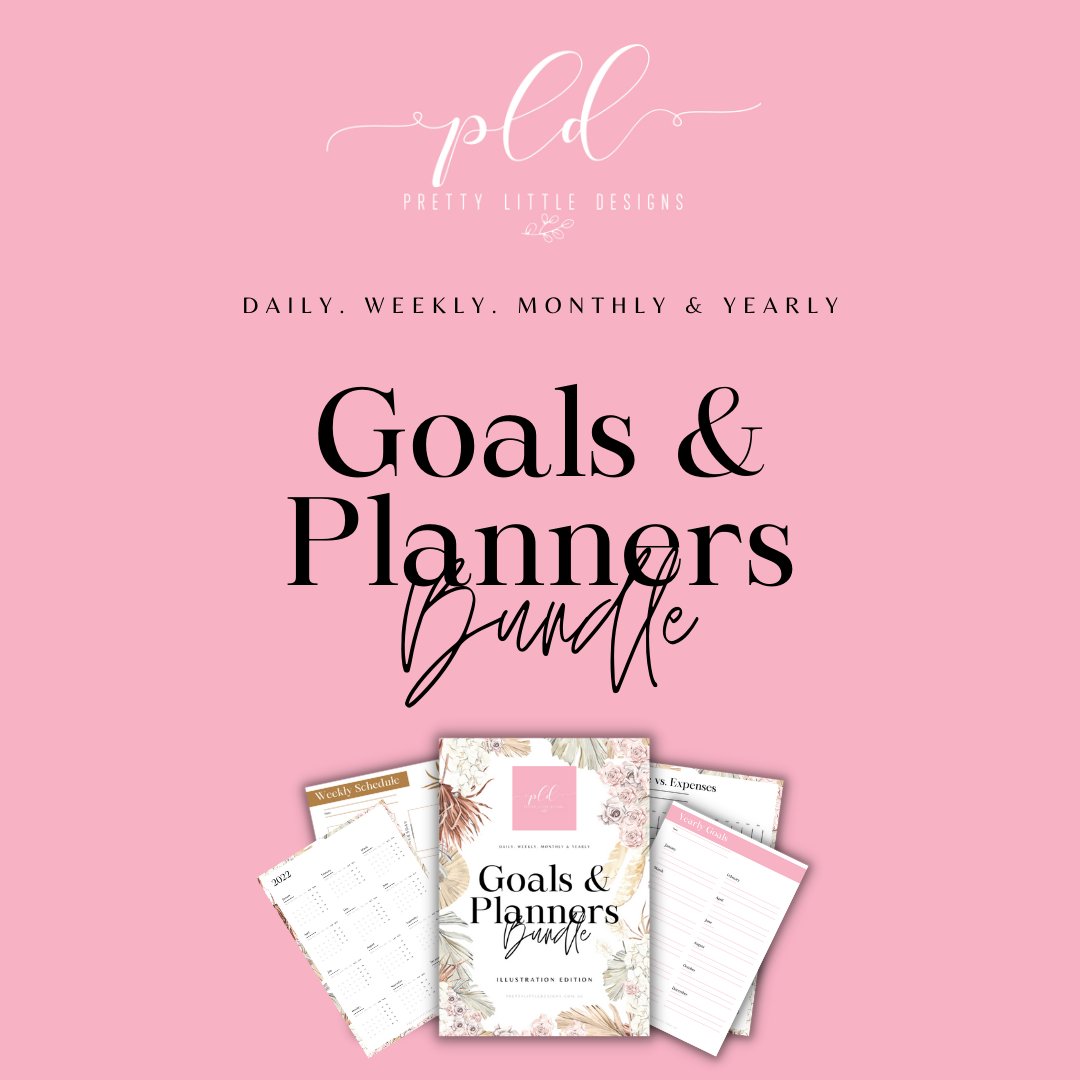 Weekly, Monthly, Daily Printable Planners