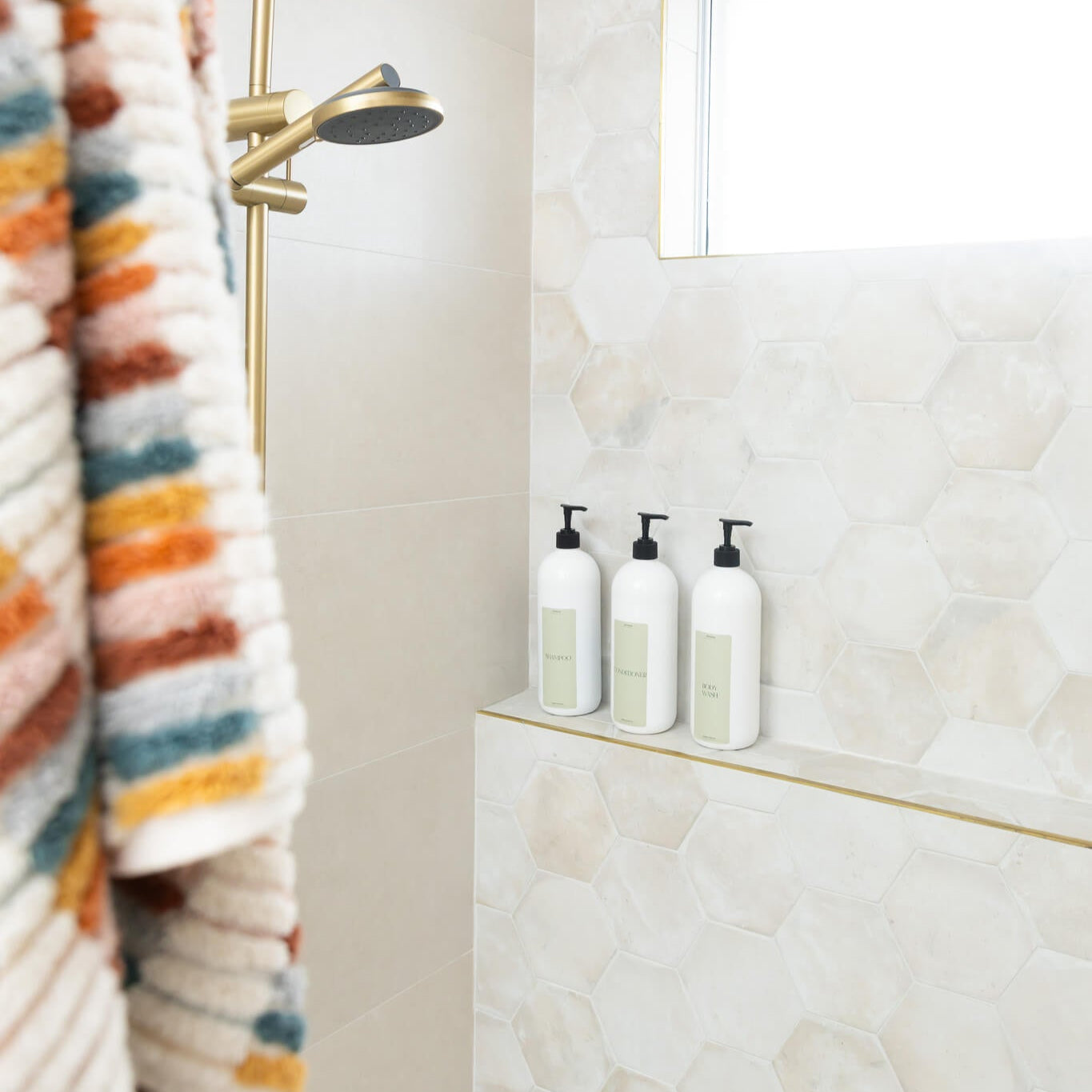 Customisable Luxe Bathroom Labels by Pretty Little Designs