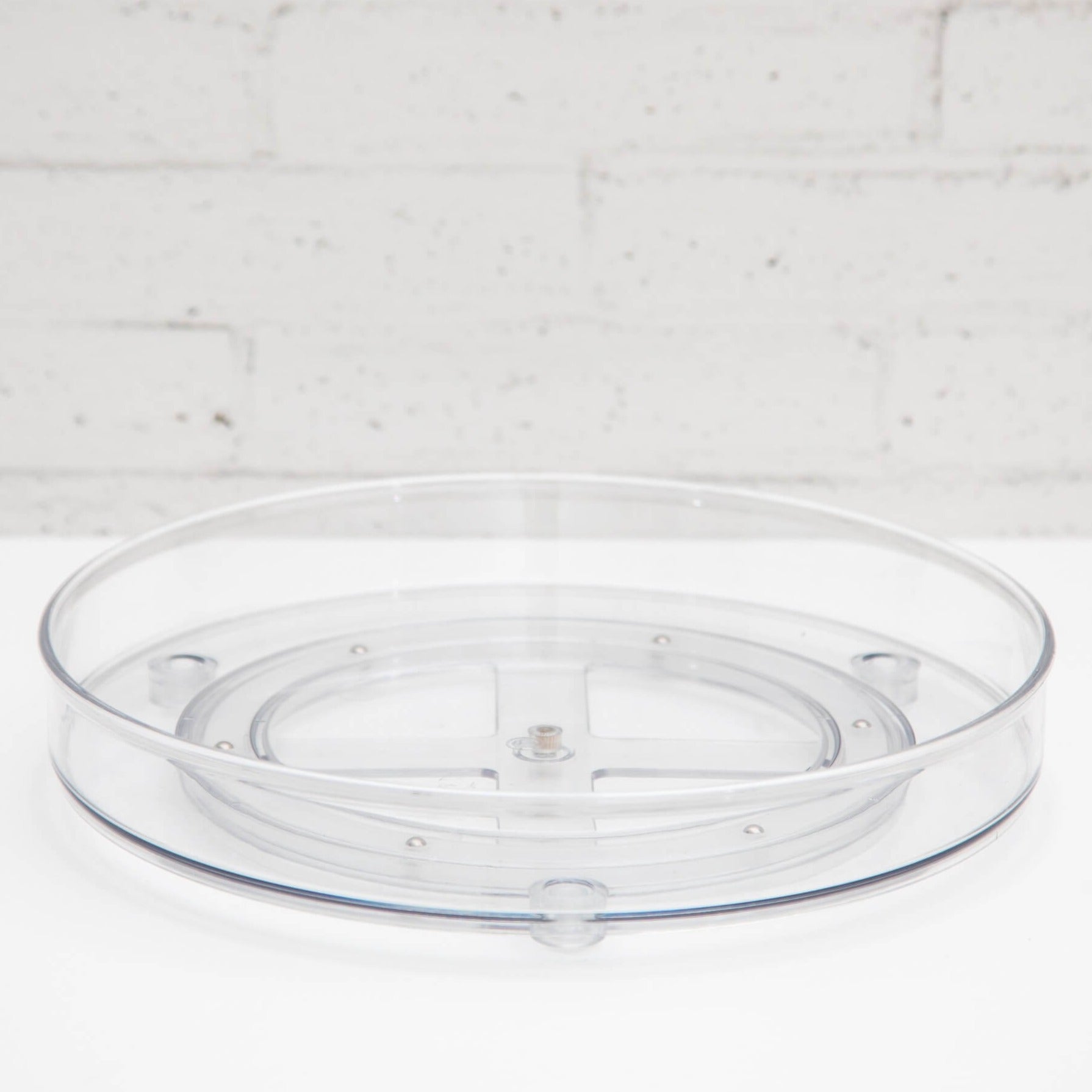 Large Lazy Susan designed for efficient organisation in pantry and fridge.
