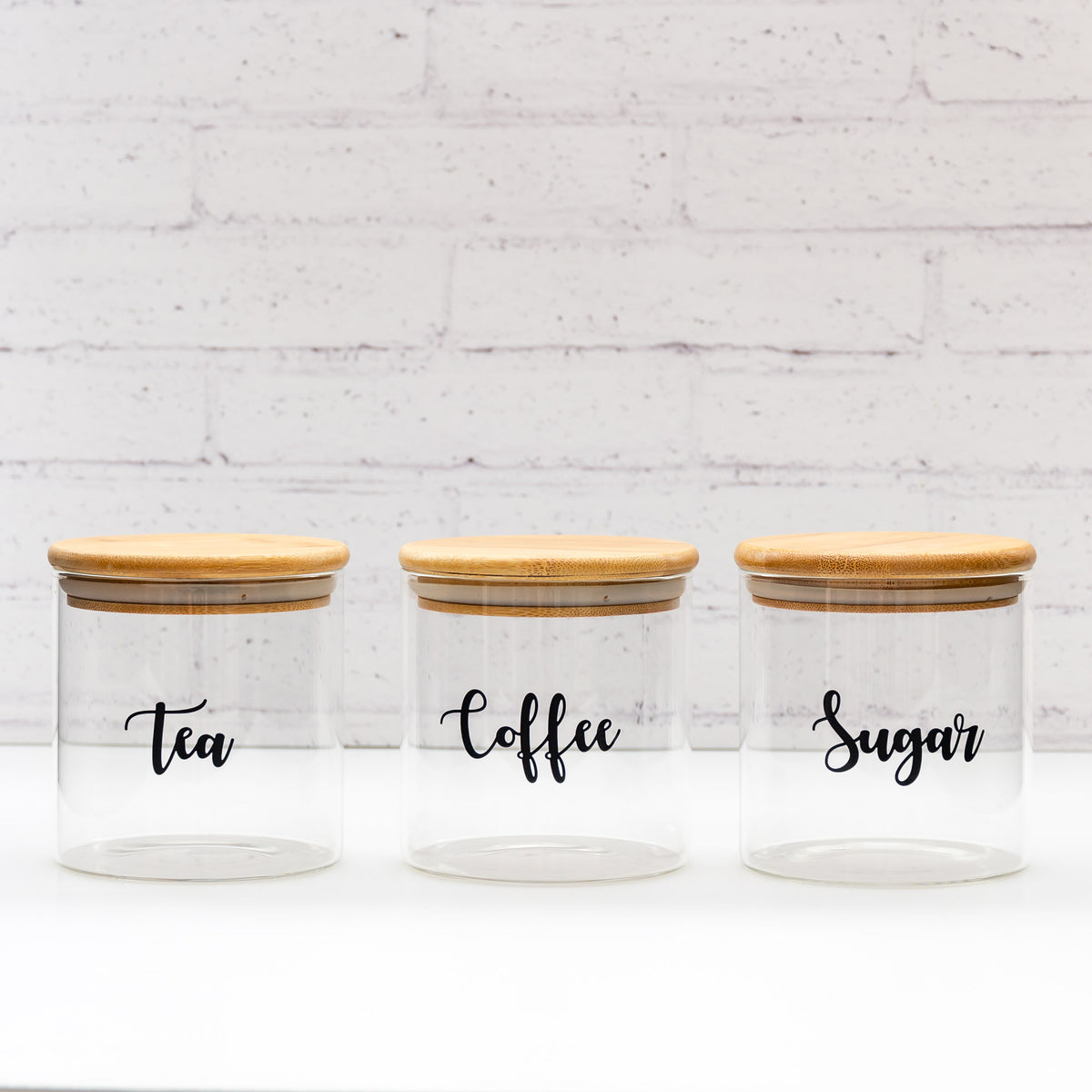 Buy Tea Coffee Sugar Canister Set in Australia Pretty Little Designs