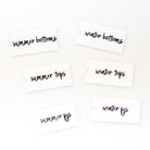 Acrylic Tag / Bamboo Tag