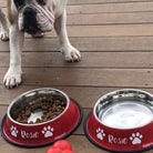 Pet Bowl Name Label - Pretty Little Designs