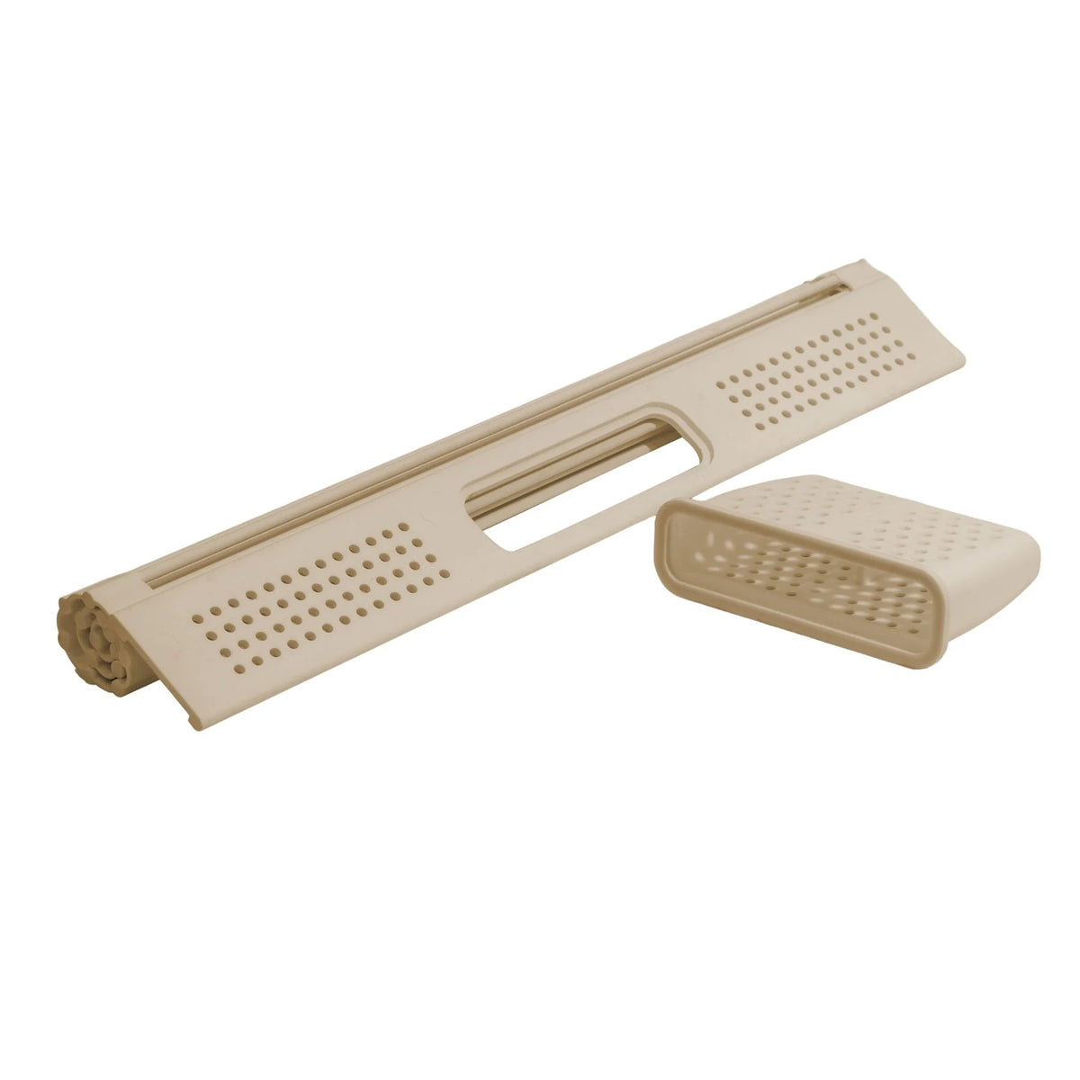 Folding Dish Rack with Cutlery Holder