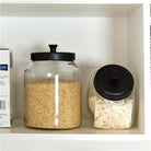 Durable quality Cosmo Glass Jar ideal for food storage and elegant display.