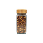 Square Glass Spice Jars