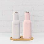 Automatic Gravity Salt & Pepper Grinder (Set of Two) | Legacy Logo