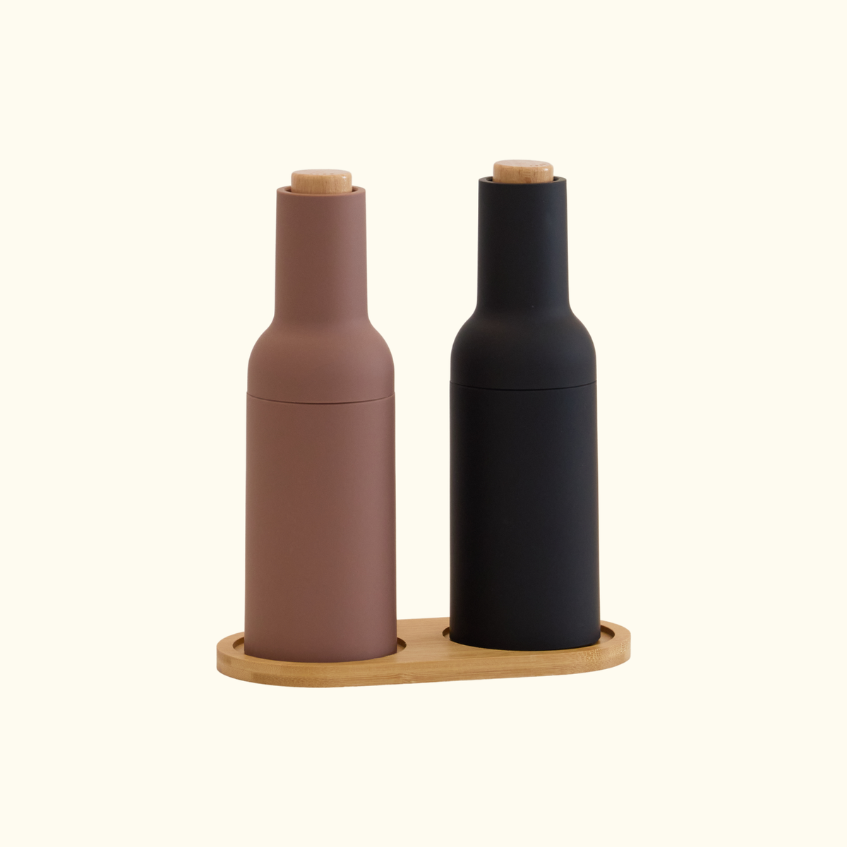 Automatic Gravity Salt & Pepper Grinder | Set of Two