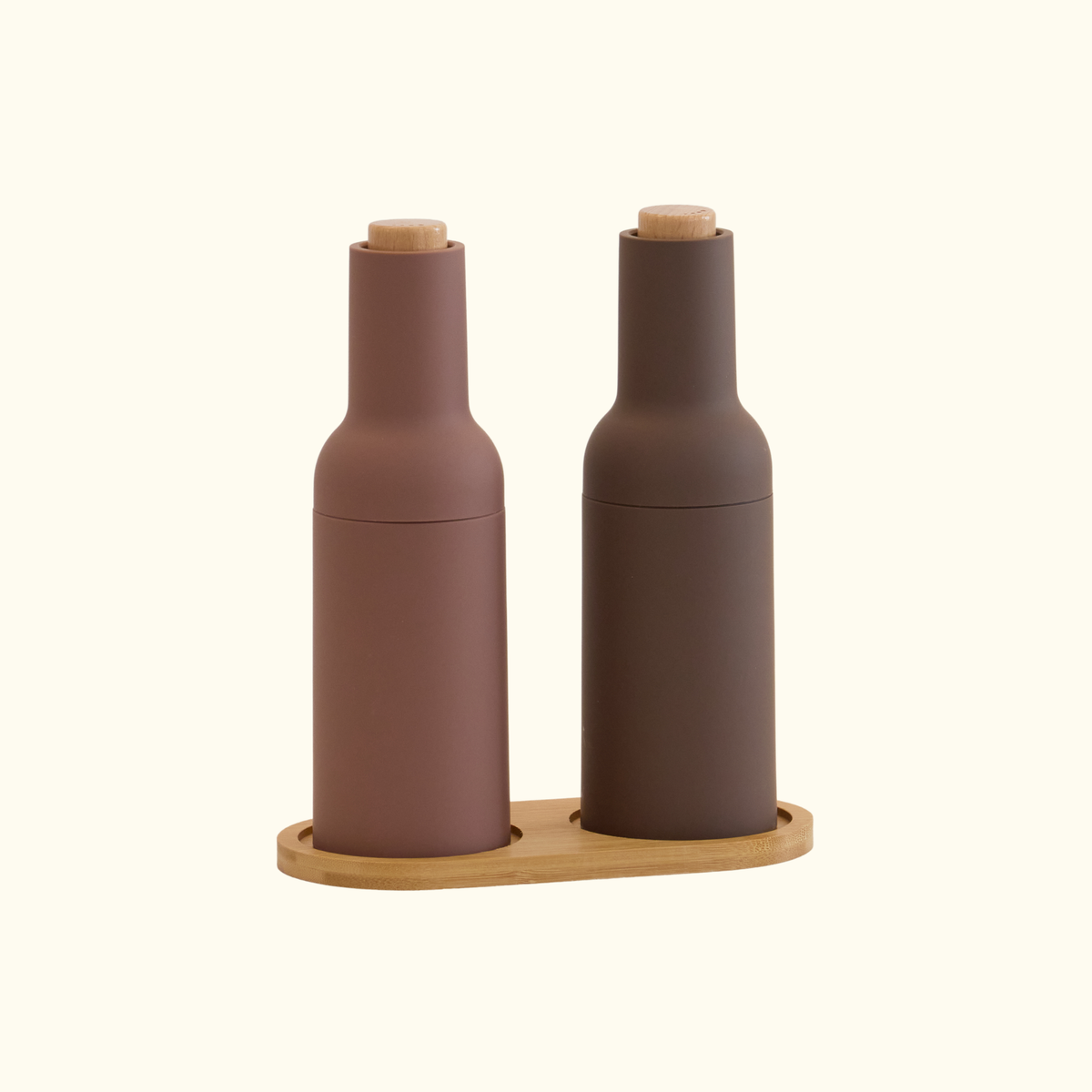 Automatic Gravity Salt & Pepper Grinder | Set of Two
