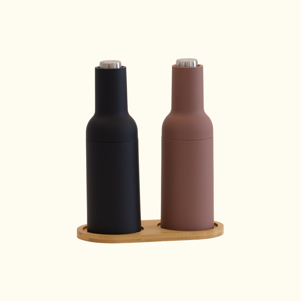 Automatic Gravity Salt & Pepper Grinder | Set of Two