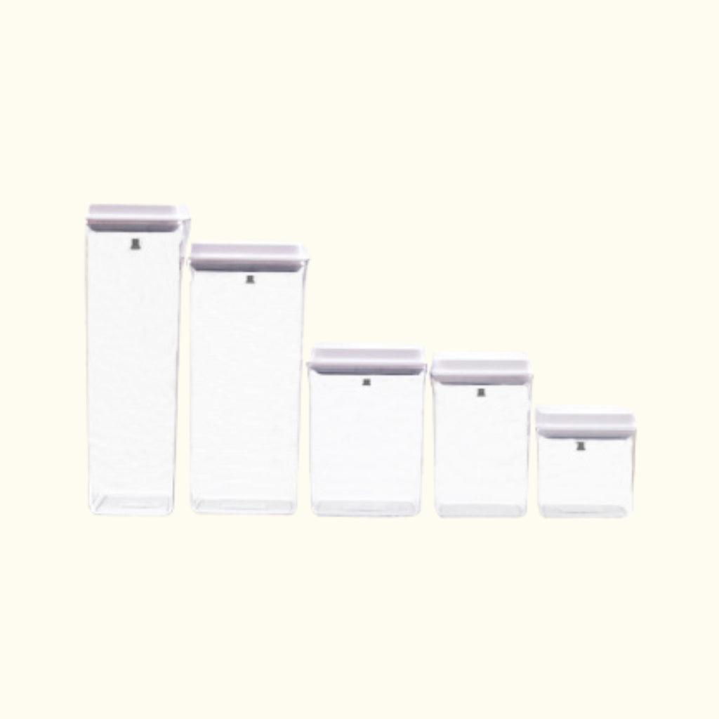 Push Top Pantry Containers | Pack of 8, 14 & 28