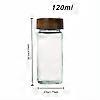Square Glass Spice Jars