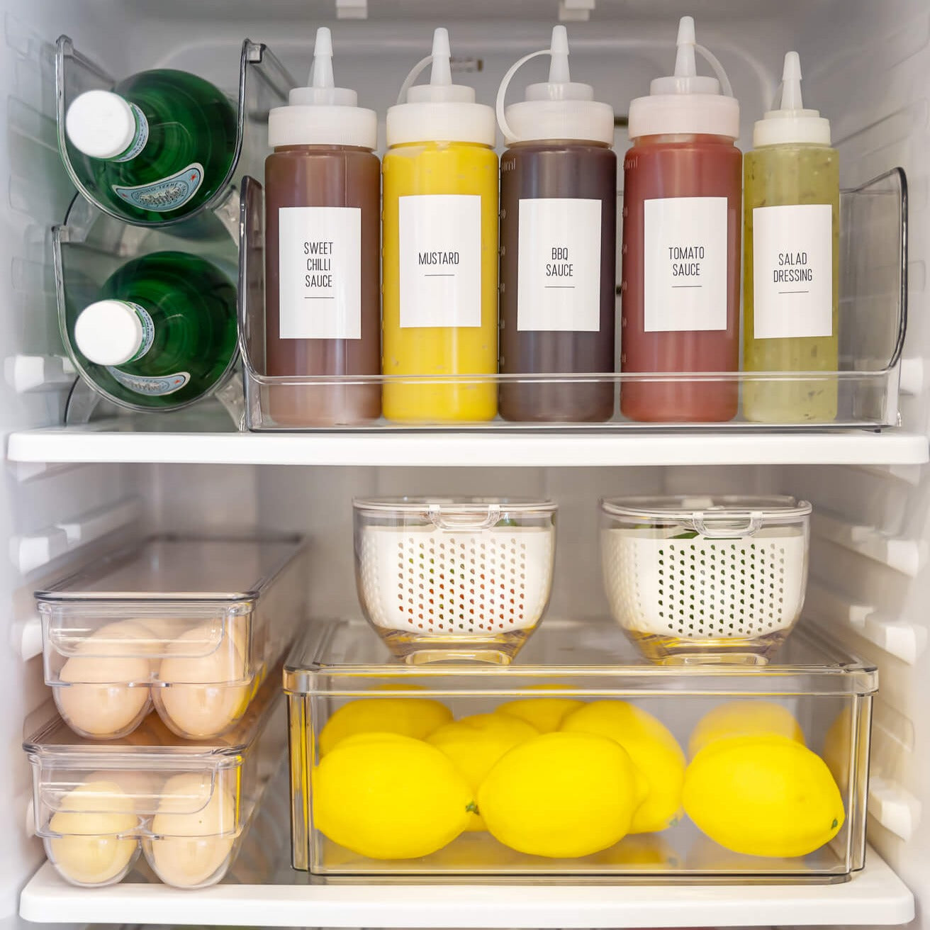 Ultimate kitchen sidekick: sauce storage tomato, bbq bottles