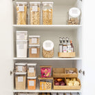 Two-Section Bamboo Organiser – Divided bamboo organiser for tidy and efficient storage of household items