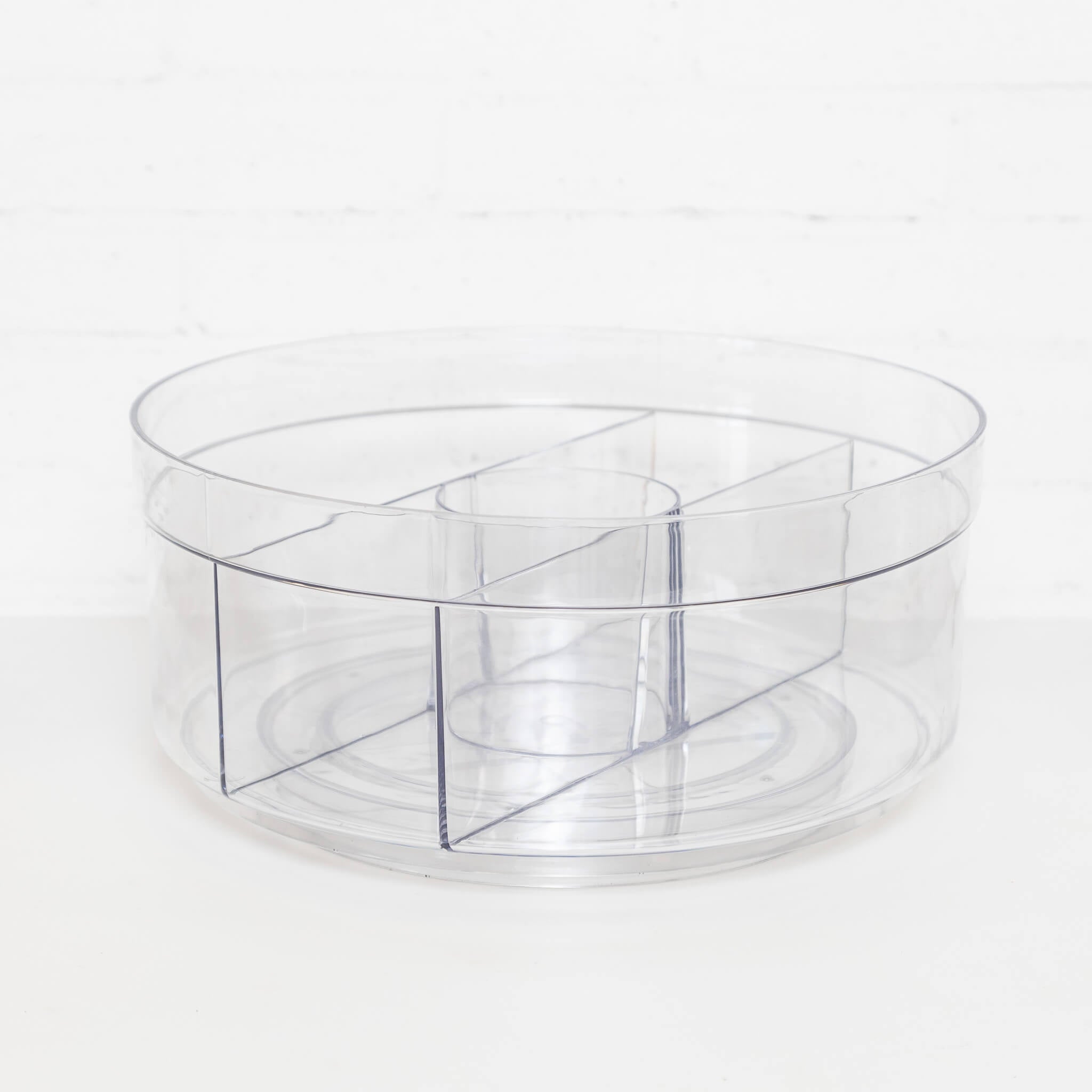 Large Rotating Lazy Susan – Multi-compartment turntable for organised and accessible storage in the kitchen or pantry