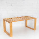 Bamboo 1 Tier Rectangular Shelf