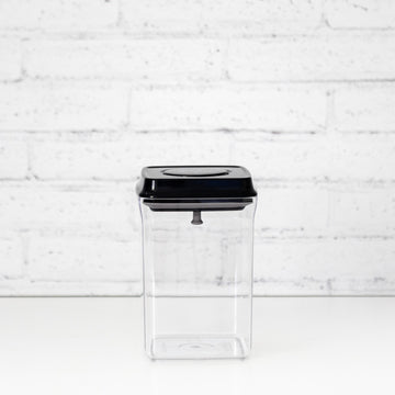 PLD 4L Black Lid Pantry Container (Push Top Seal) – Pretty Little Designs  Pty Ltd