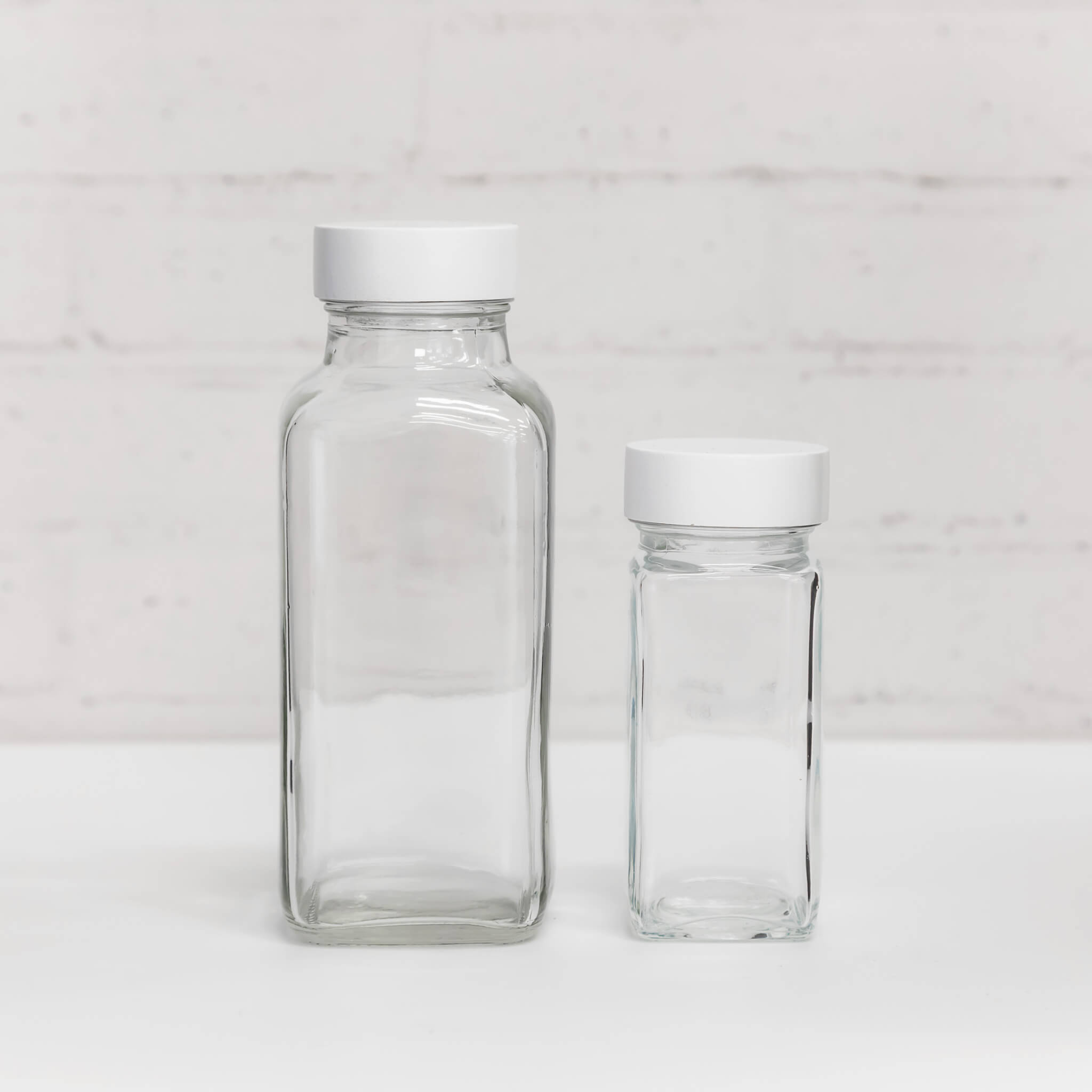 Glass shaker jar sale