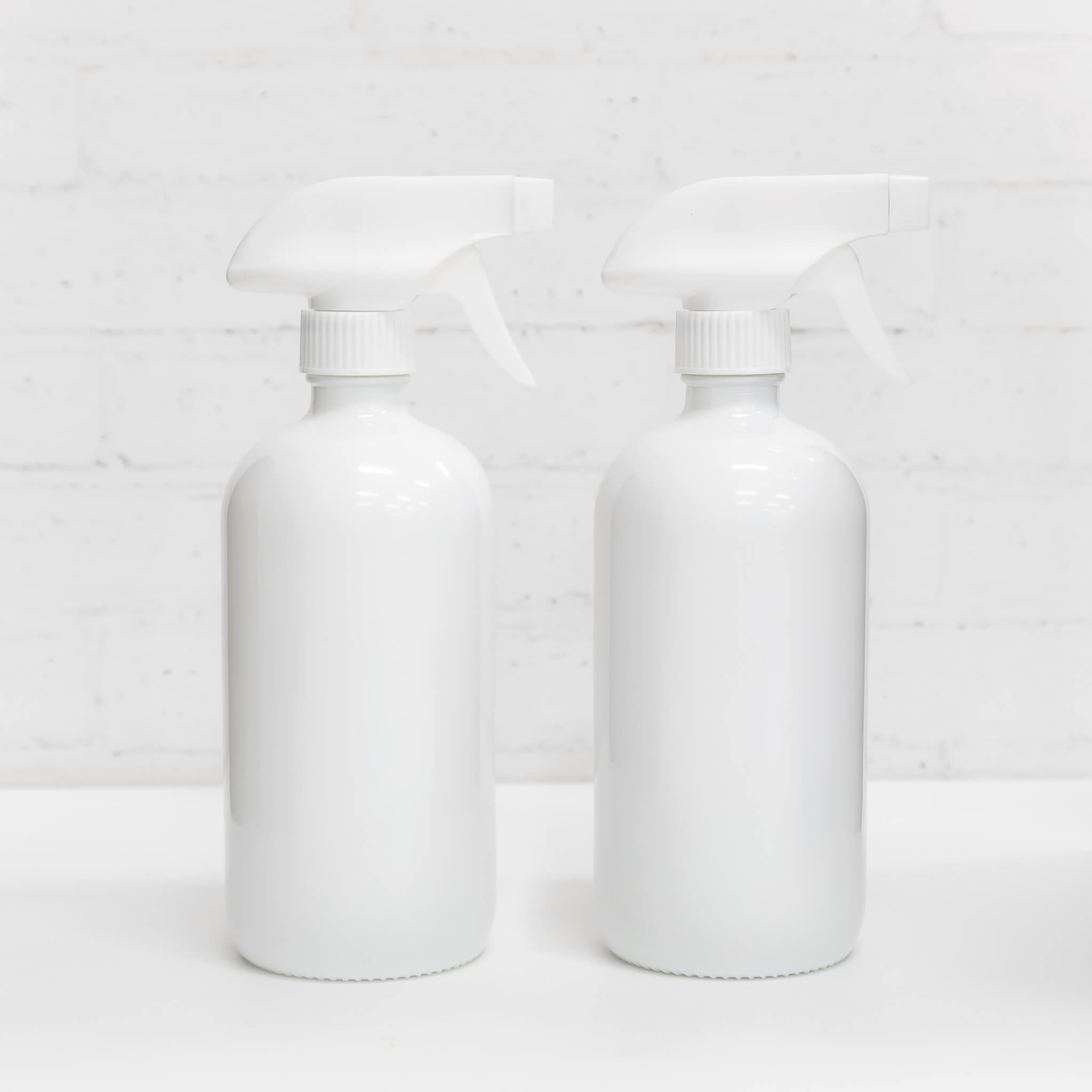 White Glass Refillable Spray Bottles Pretty Little Designs Pretty