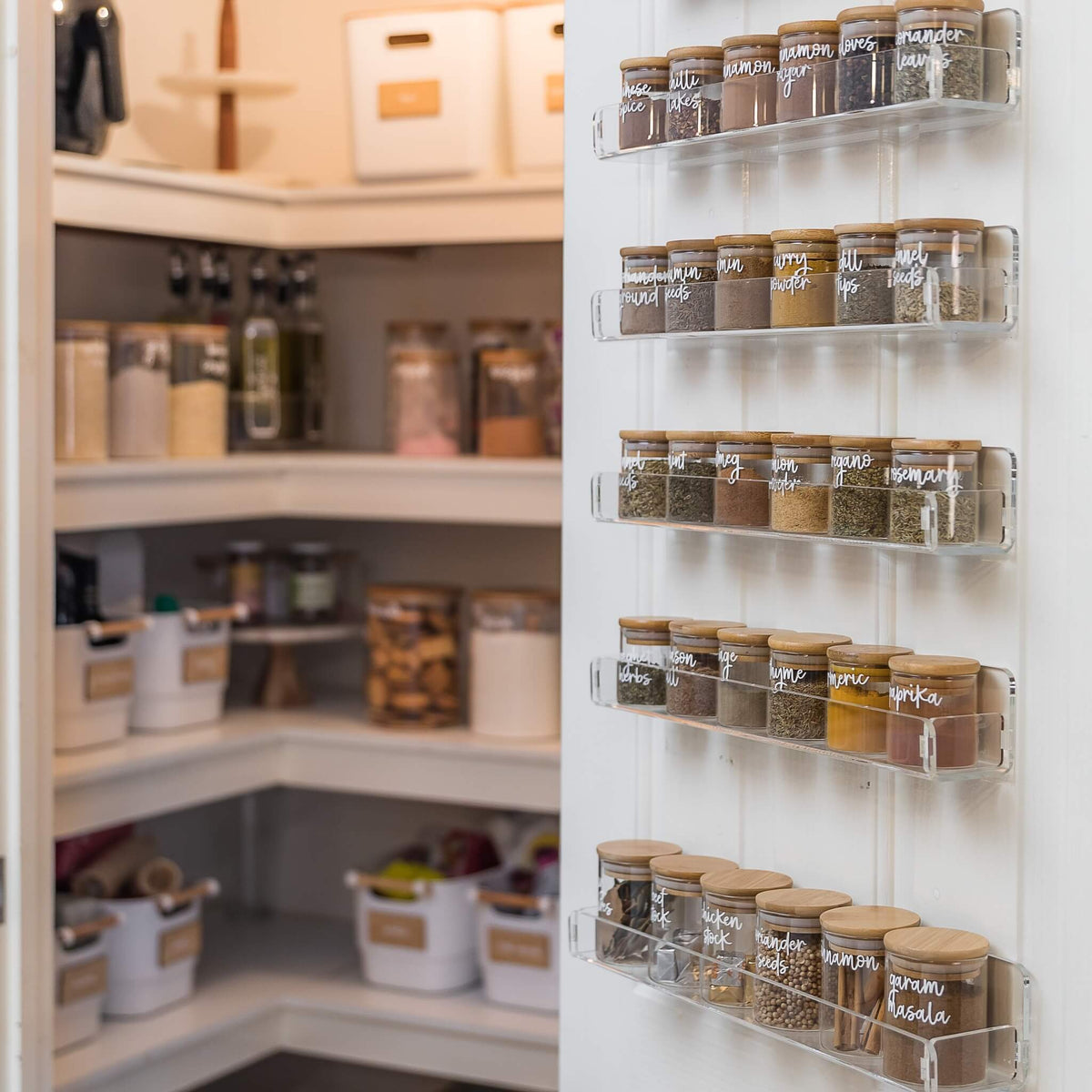 Wall Mounted Spice Shelf | Acrylic