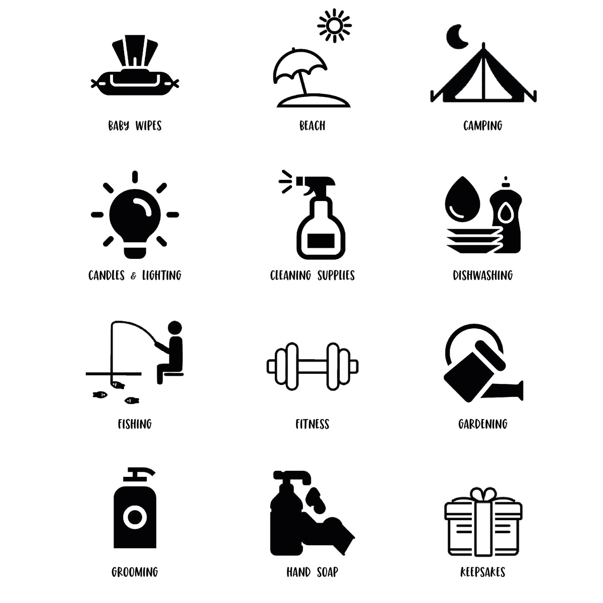 Garage Storage Labels