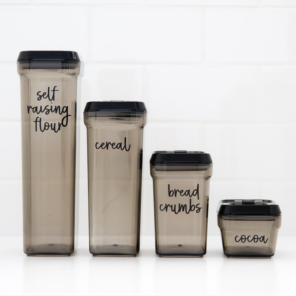 Personalised Custom Kitchen Pantry Labels | Pretty Little Designs