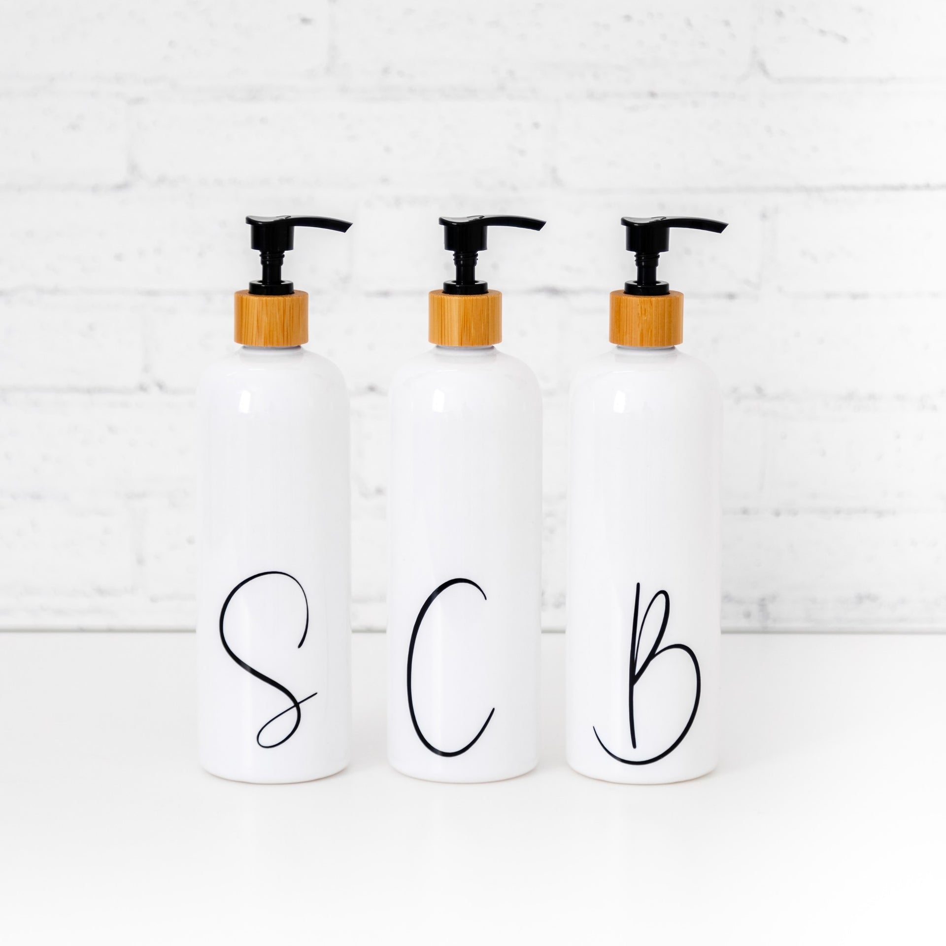 Initial Luxe Bathroom Bottle Range Pretty Little Designs Pty Ltd