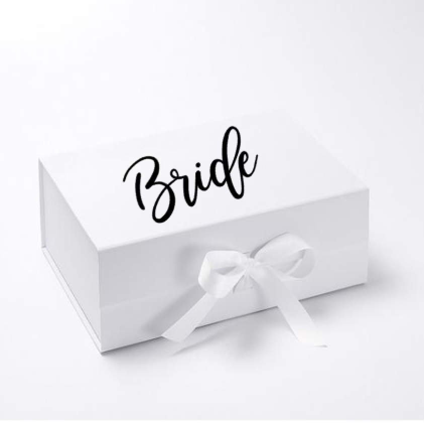 Bridesmaid Boxes Decals - Vinyl Stickers