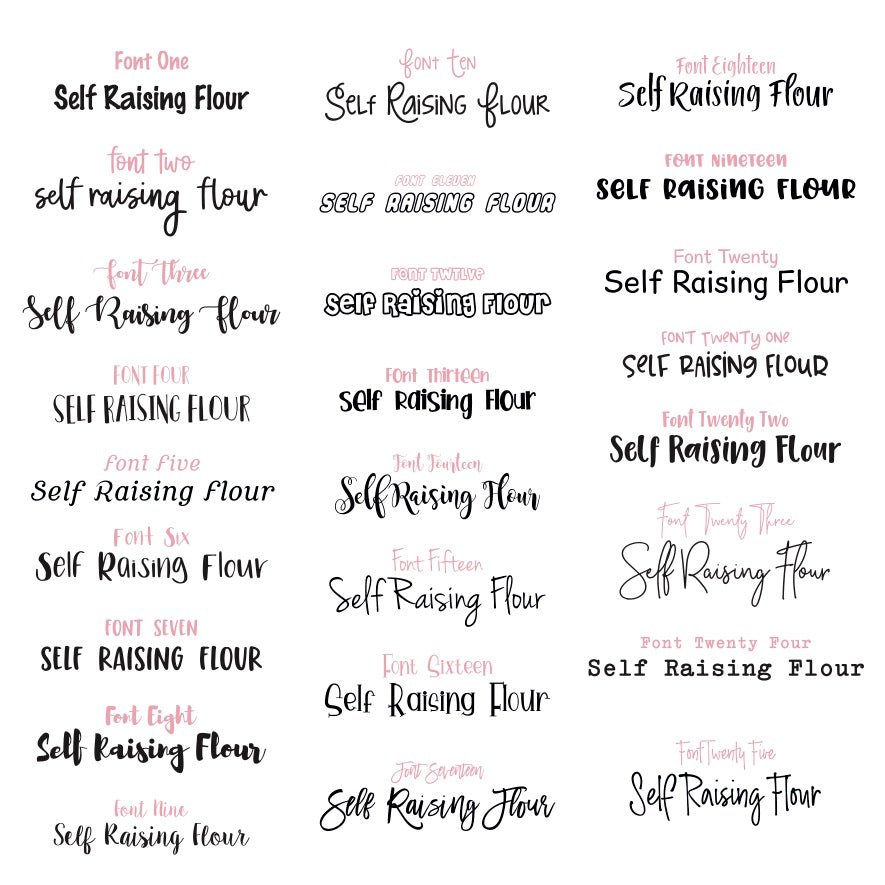 Custom Craft and Office Labels