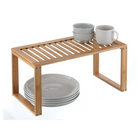 Bamboo 1 Tier Rectangular Shelf