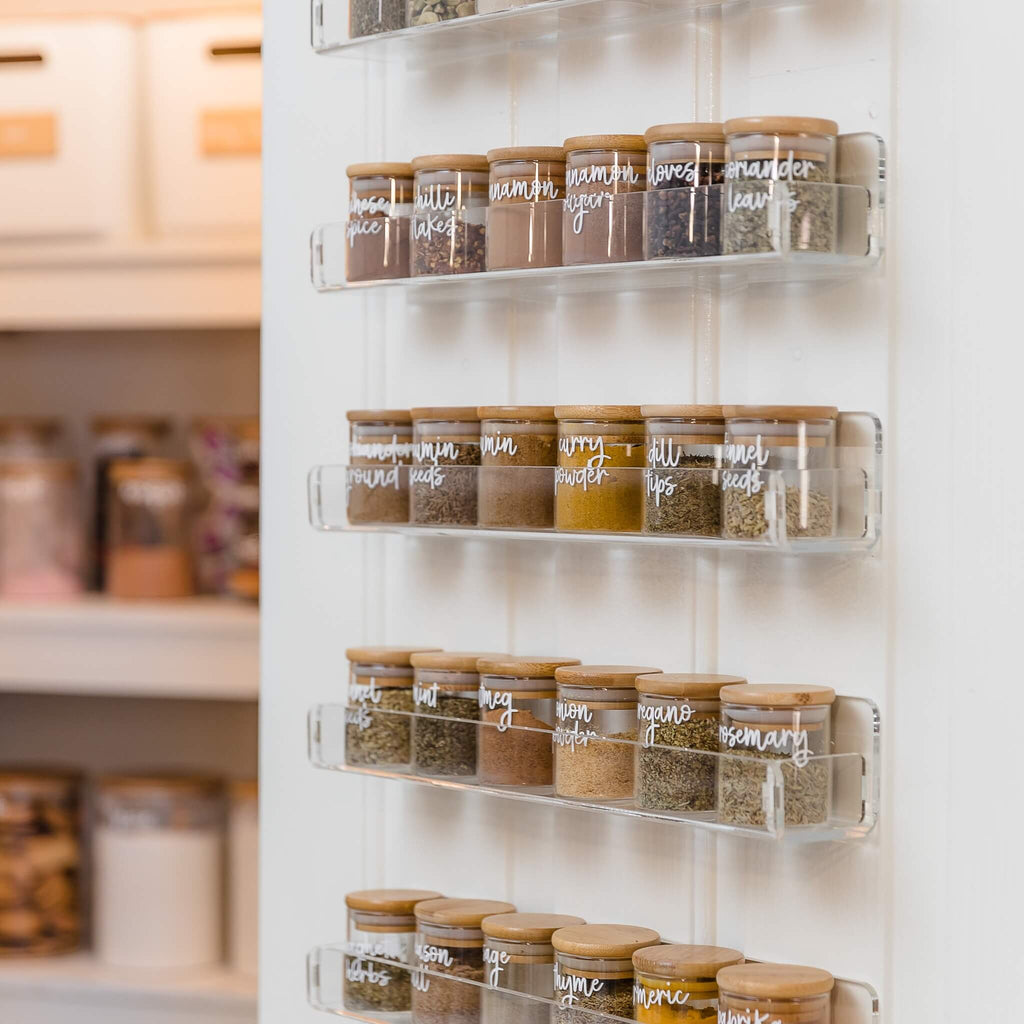 Wall Mounted Spice Shelf | Acrylic