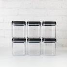 airtight push-top spice containers for organised and accessible spice storage.