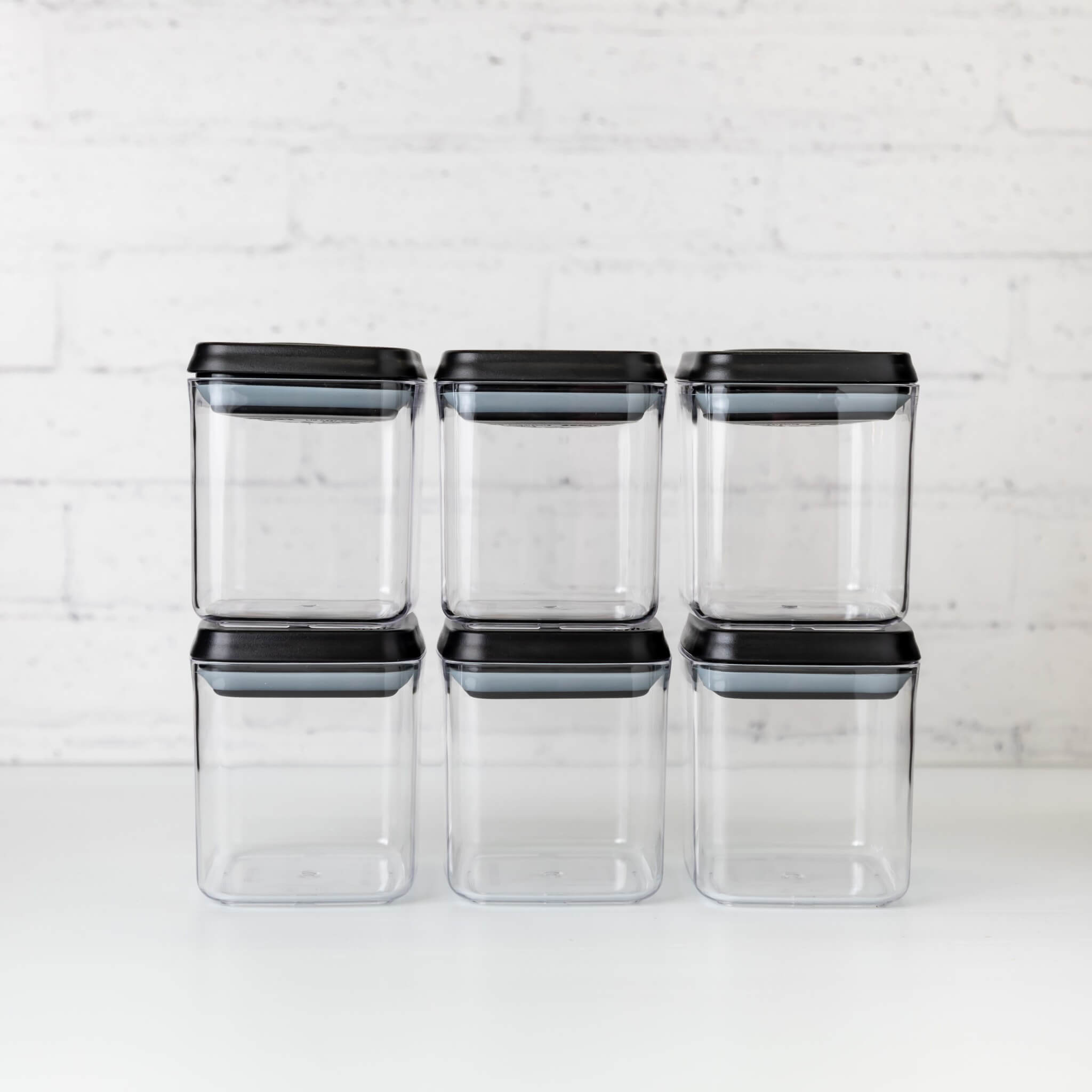 airtight push-top spice containers for organised and accessible spice storage.